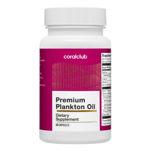 Omega-3 e fosfolipidi: Premium Plankton Oil (Coral Club)